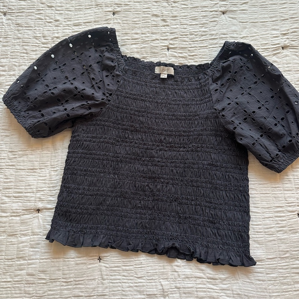 Loft Summer Blouse - Size Petite L
